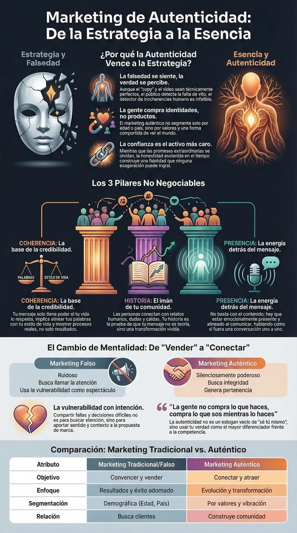 Más allá del algoritmo: Por qué la autenticidad es la única estrategia de marketing que realmente importa